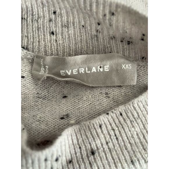 Everlane Sweater Pullover High Neck Cashmere Speckled - Picture 11 of 12